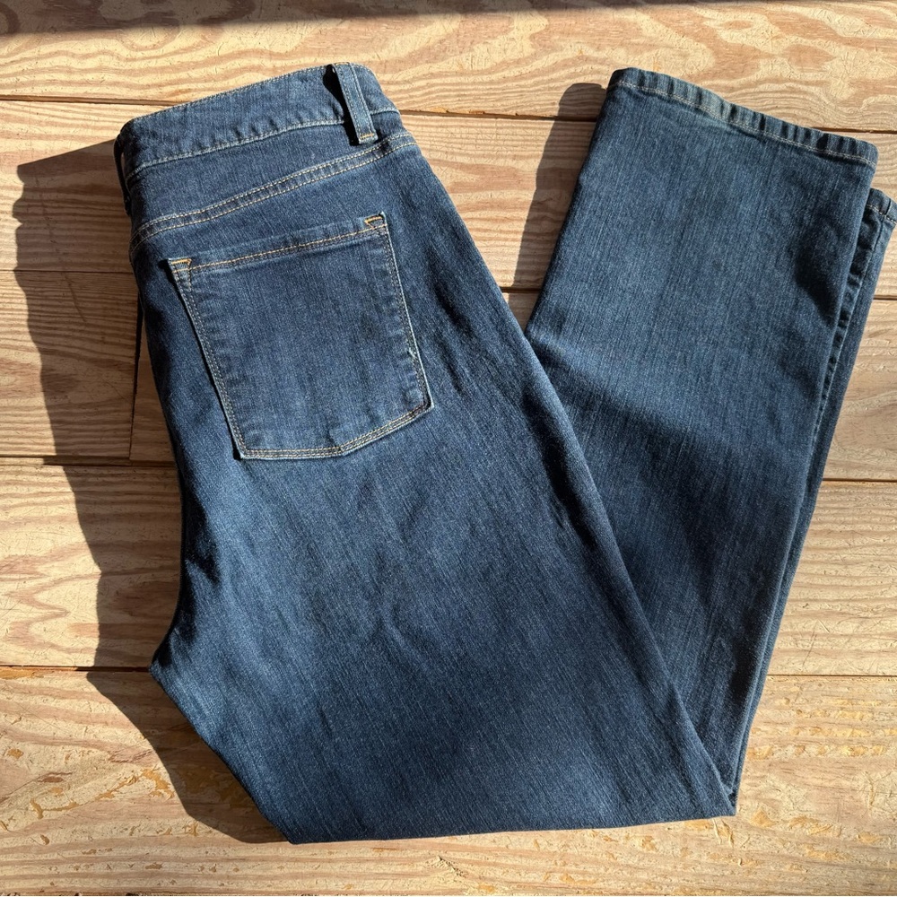 LL Bean classic fit jeans size 12